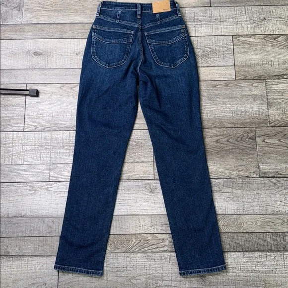 Madewell The Curvy Perfect Vintage High Rise Blue Jeans